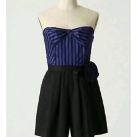 Maeve Anthropologie Chorus Girl Romper - Picture 2 of 2